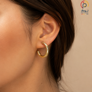گوشواره حلقه‌ای آلومینیومی