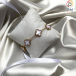 دستبند استیل طرح ون‌کلیف (Van Cleef)